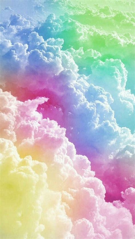 1920x1080px, 1080P free download | Rainbow Clouds, rainbow, clouds, heaven, magic, fantasy ...