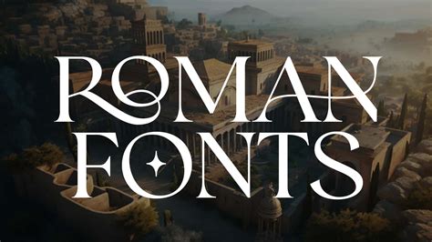 28 Roman Fonts That Would Blow Your Mind! | HipFonts