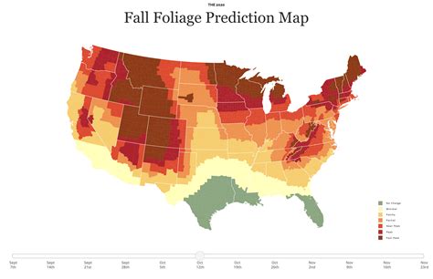 The interactive fall foliage map is back to help you plan your autumn road trip | Mashable