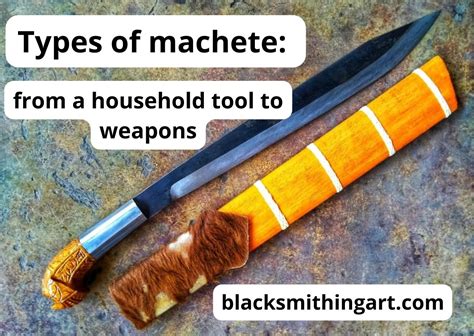 10+ Types Of Machete: Household Knives And Weapons. The Best Article