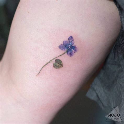 Top 73 Best Purple Flower Tattoo Ideas - [2021 Inspiration Guide]