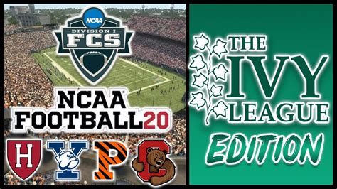 NCAA Football 14: IVY LEAGUE DYNASTY - FCS Football Dynasty Mode Ep.1 - YouTube