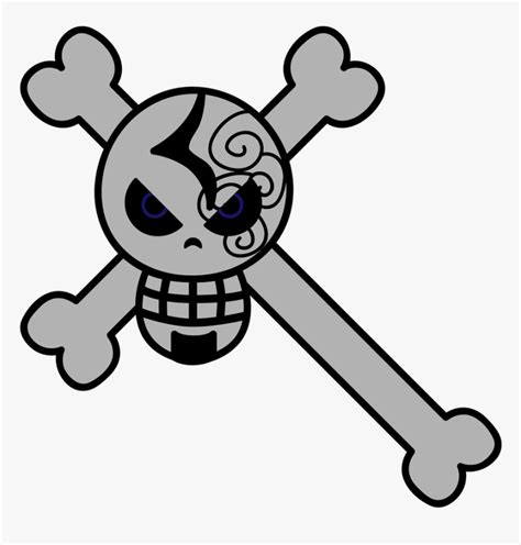 Jolly Roger One Piece Pirate Flag, HD Png Download , Transparent Png ...