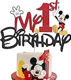 Cute Baby Mickey Mouse 1st Birthday Cake - Between The Pages Blog