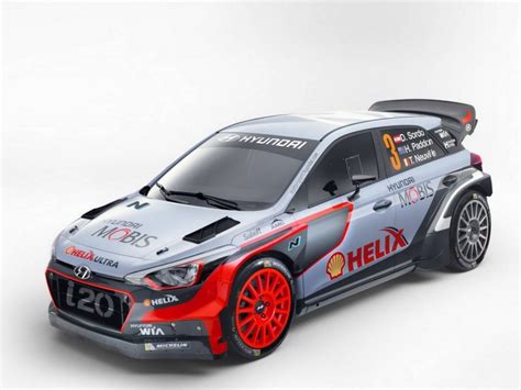 Hyundai unveils 2016 Hyundai i20 WRC Rally car with 300 PS