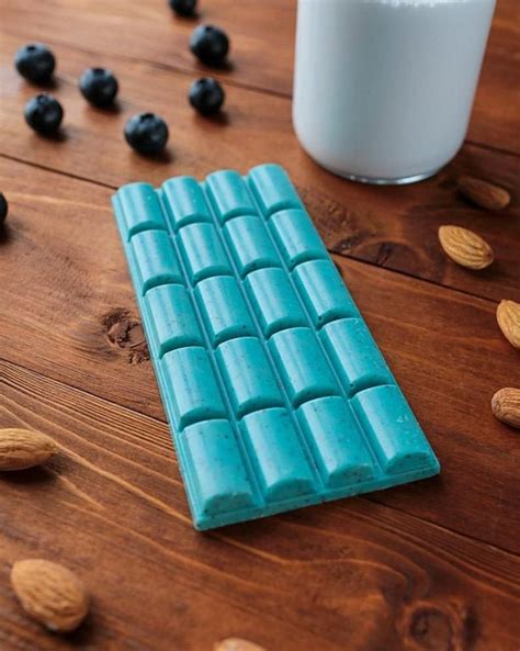 Set of 2 Blueberry milk Chocolate bars Almond milk Blue | Etsy | Chocolate fruit, Blueberry ...