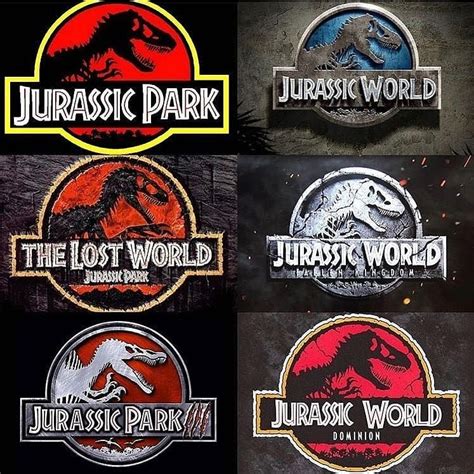 Jurassic Movie Logos