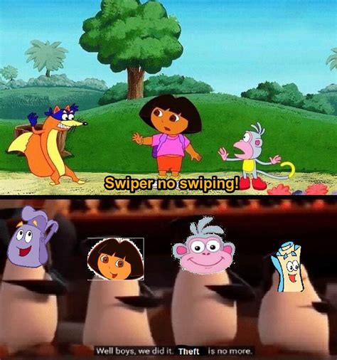 Swiper, no swiping : r/meme