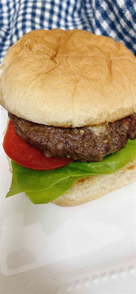 Air Fryer Hamburger Patties for Two Recipe