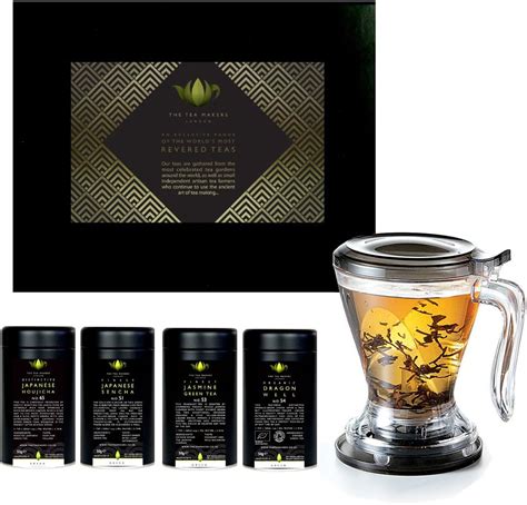 Exquisite Green Tea Gift Collection with The Magic Tea Infuser: Amazon.co.uk: Kitchen & Home