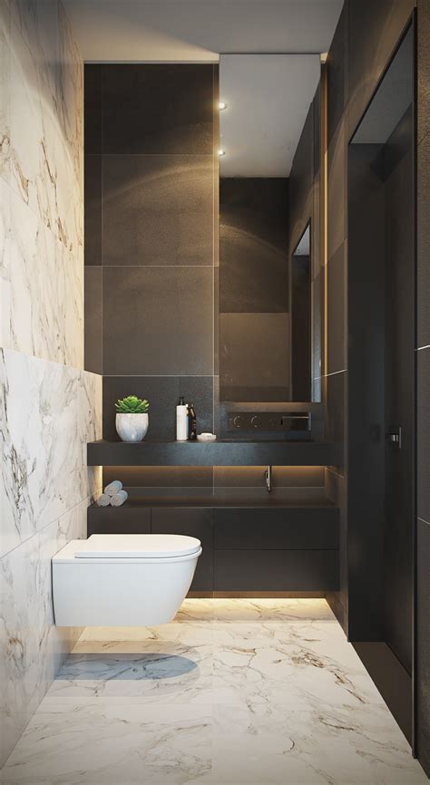 40 Modern Minimalist Style Bathrooms