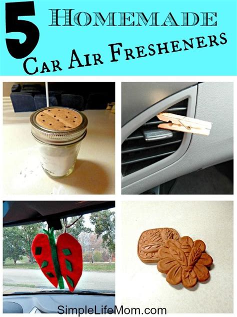 5 Homemade Car Air Fresheners Easy to Make at Home - Simple Life Mom | Homemade air freshener ...