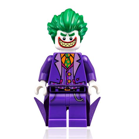 The LEGO Batman Movie Minifigure Joker With Large Grin And Cape (30523) | canoeracing.org.uk