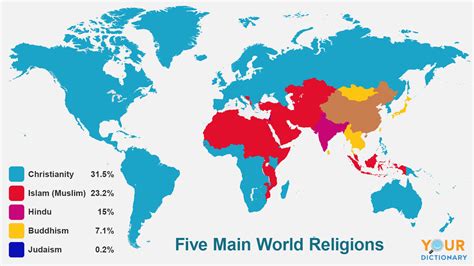 World Religions Map