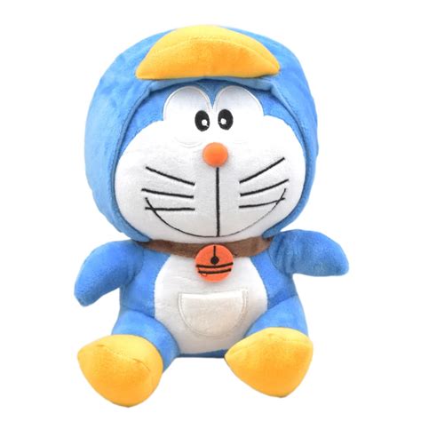 Girls Birthday Gift Doraemon Plush Toy Penguin Stuffed Cosplay Series Cloak Doraemon Crane Game ...