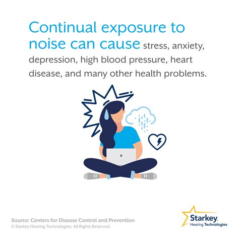 Exposure to noise can cause health problems.