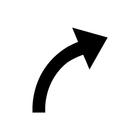 CURVED Arrow Symbol - ClipArt Best