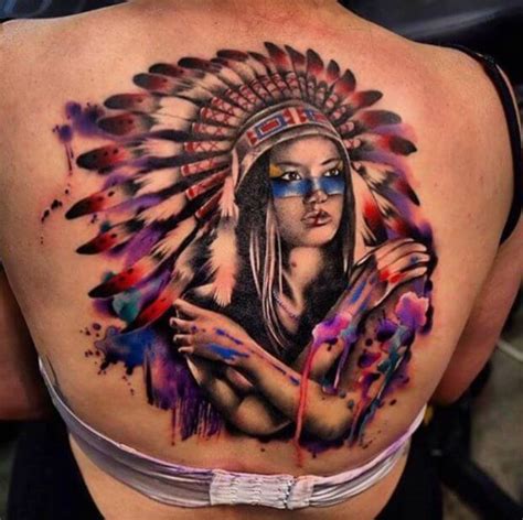 50+ Traditional Native American Tattoos With Meaning (2018) | TattoosBoyGirl - Part 2