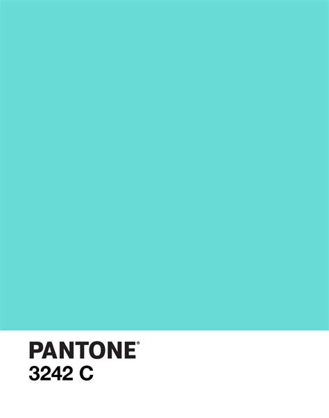 Turquoise Pantone Color: Design Inspiration