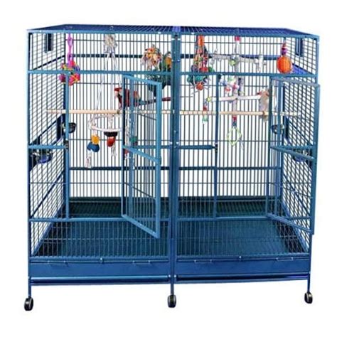 3 Comfortable Macaw Bird Cages - Designs & Shapes - CuteParrots