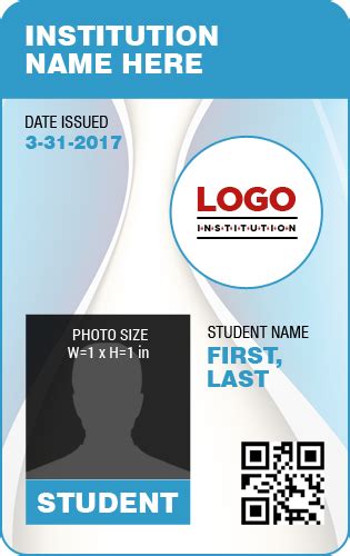 Student Id Card Template - hiascse