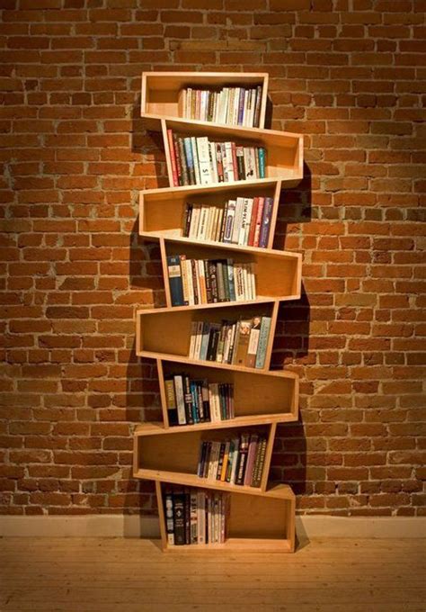 60 Creative Bookshelf Ideas | Art and Design | Diy bookshelf design, Bookshelves diy, Bookshelf ...