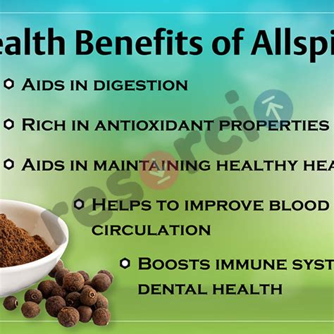 Health Benefits of Allspice - Template 01