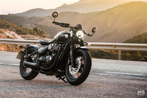 Review: The 2018 Triumph Bonneville Bobber Black | Bike EXIF