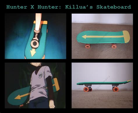 Killua's skateboard by OsirisMaru on DeviantArt