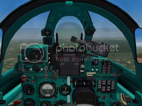 Mig-23 cockpit series almost finished (with working Mig-23HUD) - Thirdwire: Strike Fighters 1 ...