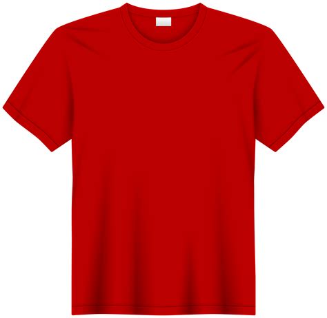 Red T Shirt PNG Clip Art - Best WEB Clipart