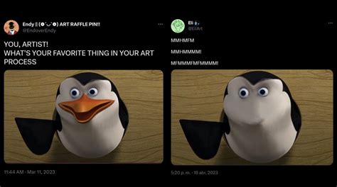 What Is The 'You, Artist!' Drawing Trend? The Penguins From 'Madagascar' Anti-Memes Explained ...