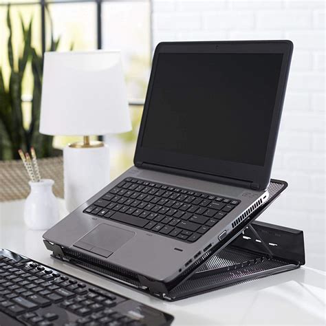 AmazonBasics Ventilated Adjustable Laptop Stand