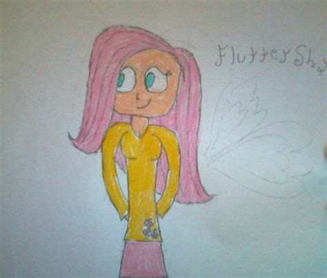 Human Fluttershy by pinkraindrops03 on DeviantArt