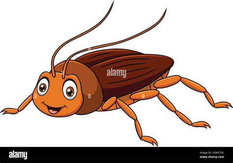 Vector illustration cartoon cockroach hi-res stock photography and images - Alamy