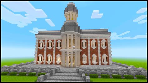 Town Hall Schematic Minecraft