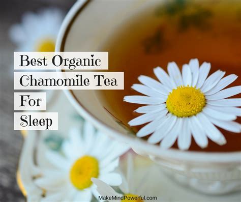 Best Organic Chamomile Tea Brand For Sleep (2022 Update) - Mindfulness Dojo