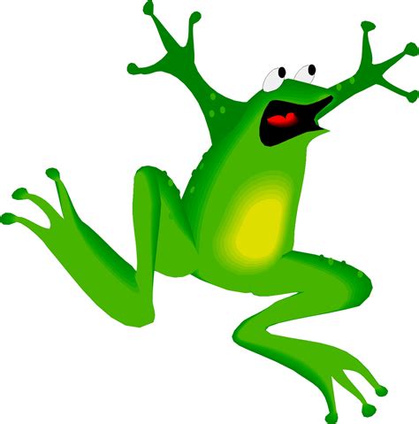 Jumping Frog Cartoon