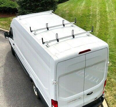 Heavy Duty 3 Bar ladder roof rack Fits: Ford Transit Cargo Van High Roof (white) | eBay