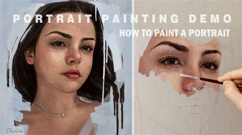 Oil Painting Portrait Step By Step / And we will discover not only how ...