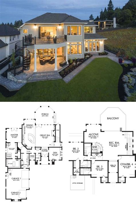 Modern Mansion House Layout - Image to u