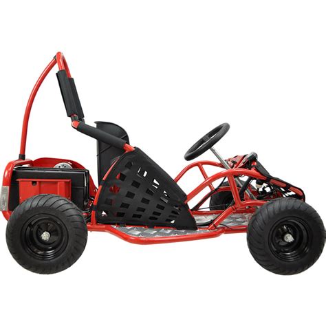 MotoTec Off Road Electric Go Kart 48V 1000W - Red at InTheHoleGolf.com