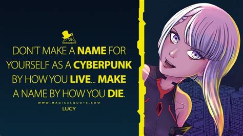 Cyberpunk: Edgerunners (Netflix) Quotes | Cyberpunk quotes, Tv show ...