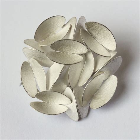 butterfly silver brooch — kayo saito jewellery