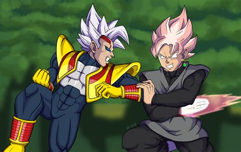 Baby Vegeta Vs Goku Black by OminousMoon on DeviantArt