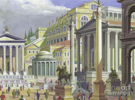 Ancient Rome Painting by Severino Baraldi - Pixels