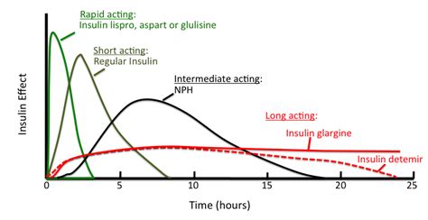 Nph insulin peak