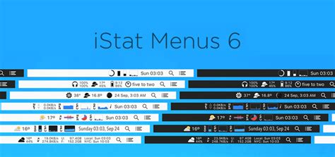 iStat Menus 6 — An Incredible System Monitor for Mac • Beautiful Pixels