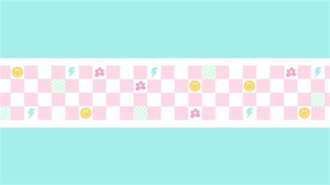 Pink Checkered YouTube Banner Template | Youtube banner template ...