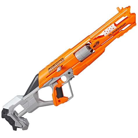 AlphaHawk (NERF N-Strike Elite Accustrike revolver dart sniper rifle ...